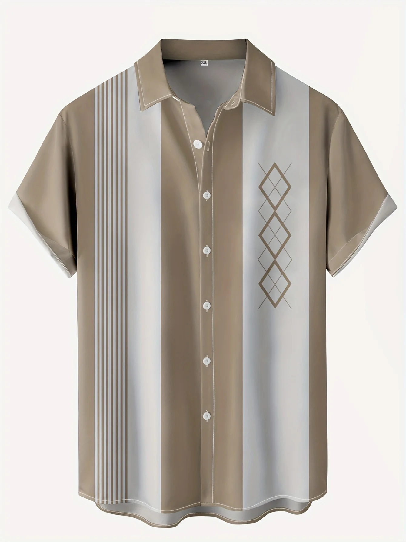 Men Formal Wear Options - Новая мужская ретро-рубашка в гавайском стиле