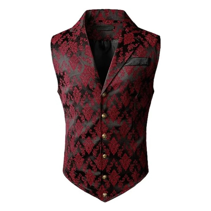 Men'S Formal Wear Waistcoat - Британский ретро-жилет приталенного кроя, модный мужской