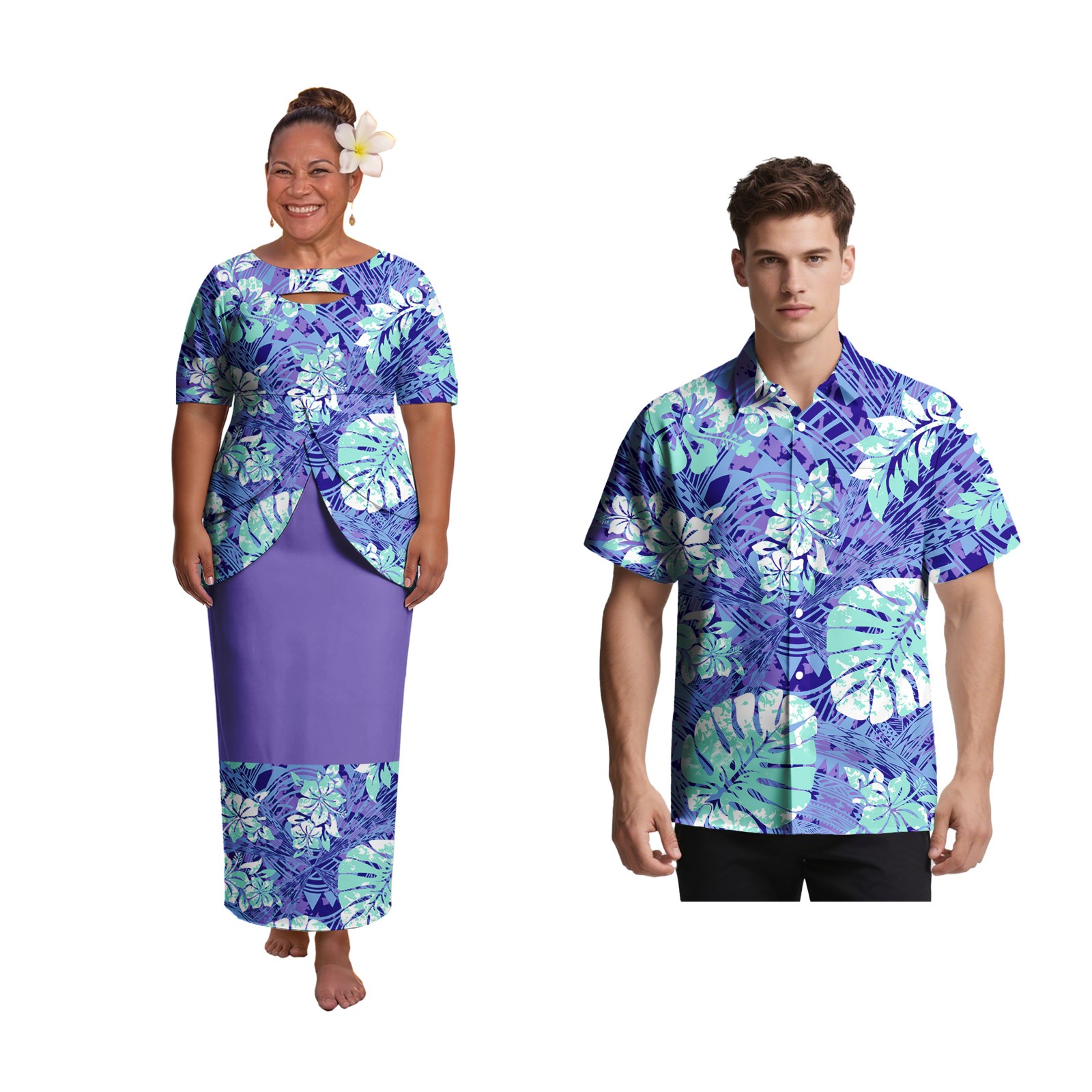 Men'S Hawaiian Formal Wear - Пляжные саумонские пулетаси: элегантная женская одежда