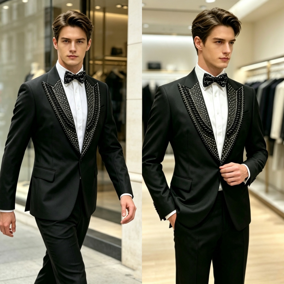 Men'S Formal Wear For Graduation - Мужские костюмы для свадебных церемоний: смокинг