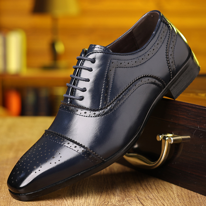 Мужские оксфорды-броги с цветн – обзор и цена Formal Upper Wear Men