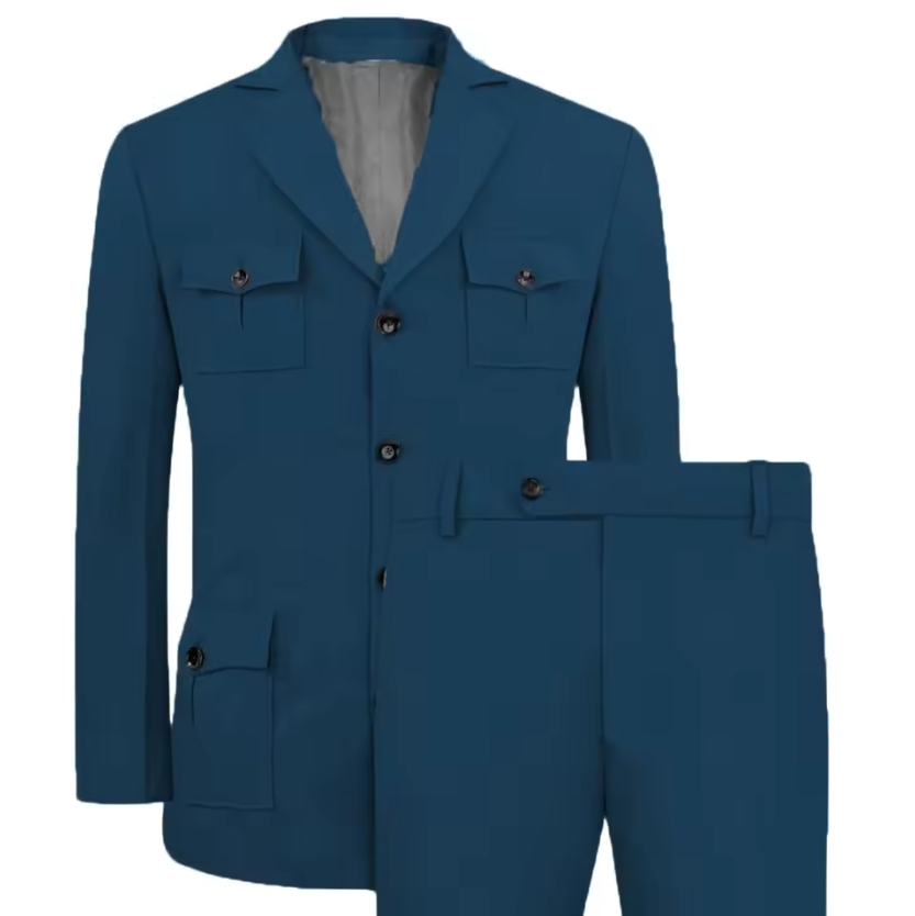 Мужские костюмы Jakcet, повсед – обзор и цена Khaki Formal Wear Men