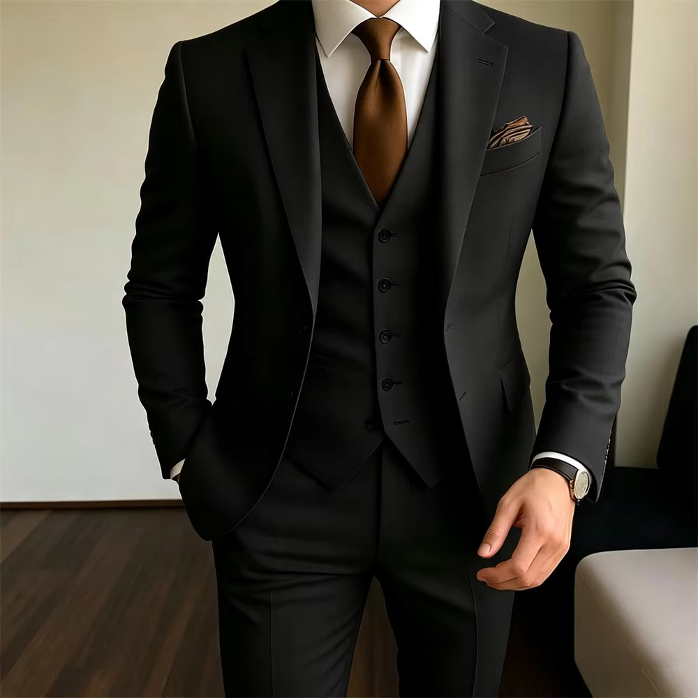 Мужские костюмы цвета хаки, 3  – обзор и цена Khaki Formal Wear Men