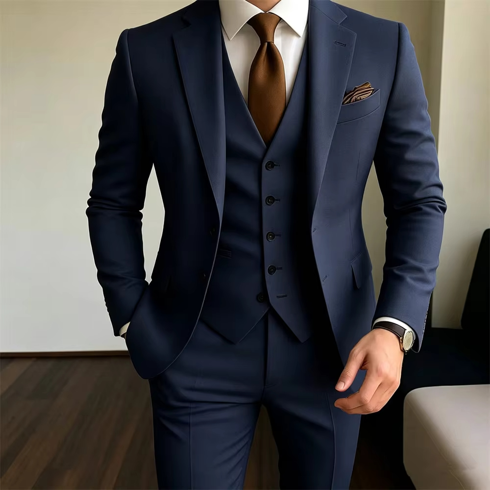Мужские костюмы цвета хаки, 3  – обзор и цена Khaki Formal Wear Men