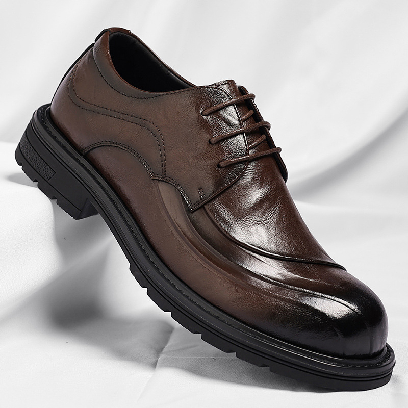 Коричневые туфли из натурально – обзор и цена Men Formal Wear Fashion