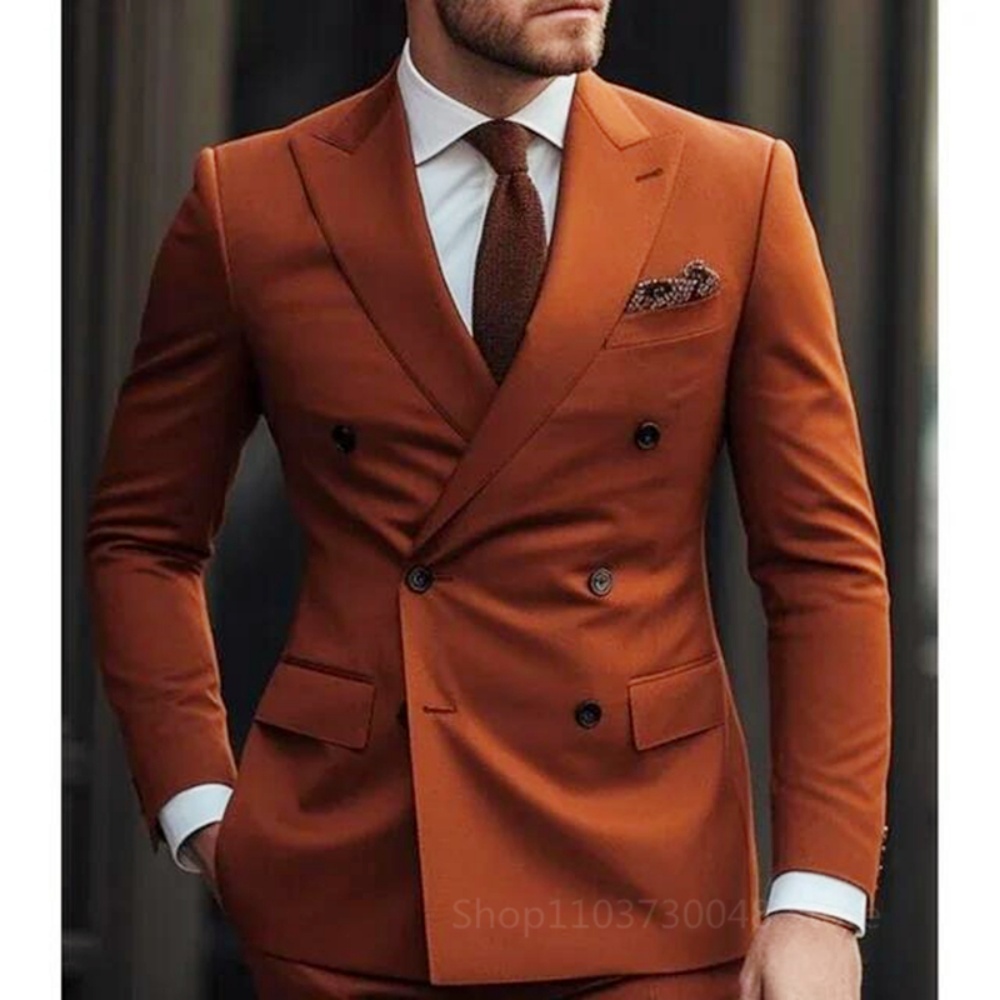Мужской коричневый костюм-двой – обзор и цена Men'S Formal Wear For Graduation