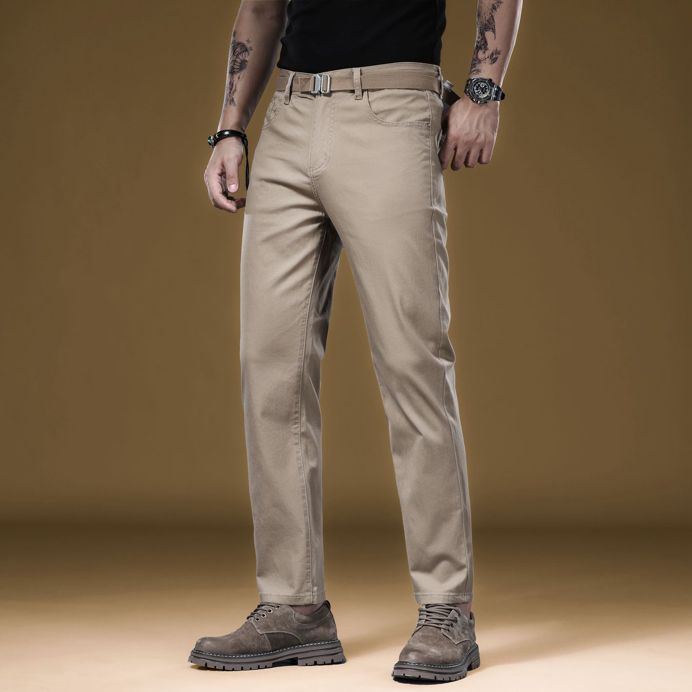 Новинка: качественные мужские  – обзор и цена Khaki Formal Wear Men