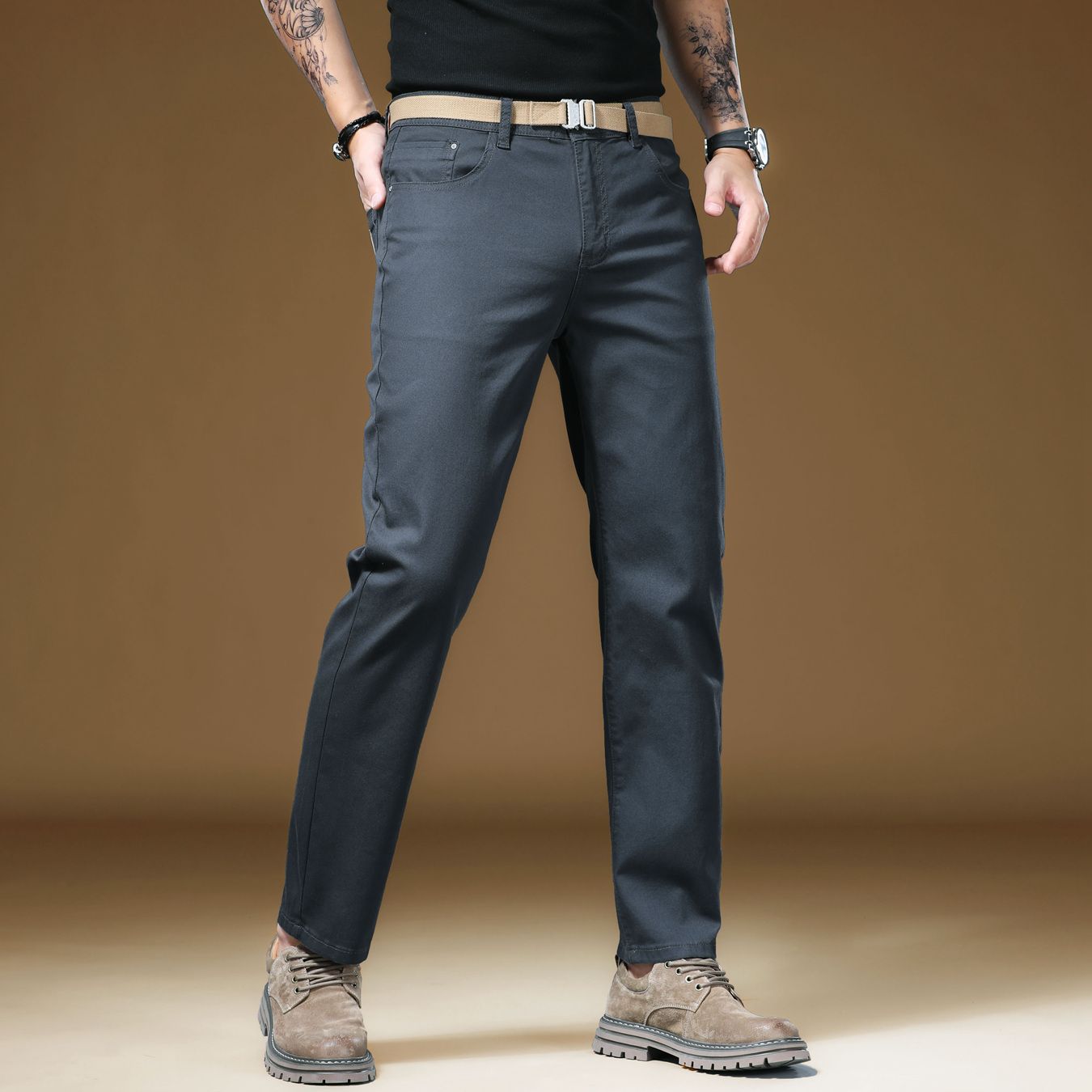 Новинка: качественные мужские  – обзор и цена Khaki Formal Wear Men